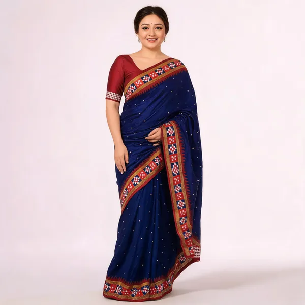 Weaver_Store_Woven_Banarasi_Art_Silk_Saree_(Blue)