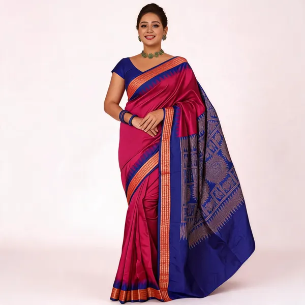 Weaver_Store_Woven_Banarasi_Art_Silk_Saree_(Pink)