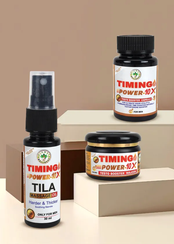 Timing_Power-10X_Men's_Massage_Oil_Capsule_And_Majoon_Set