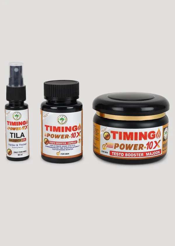 Timing_Power-10X_Men's_Massage_Oil_Capsule_And_Majoon_Set