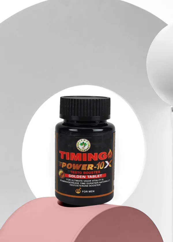 Timing_Power-10X_Testo_Booster_Golden_Tablets_for_Men