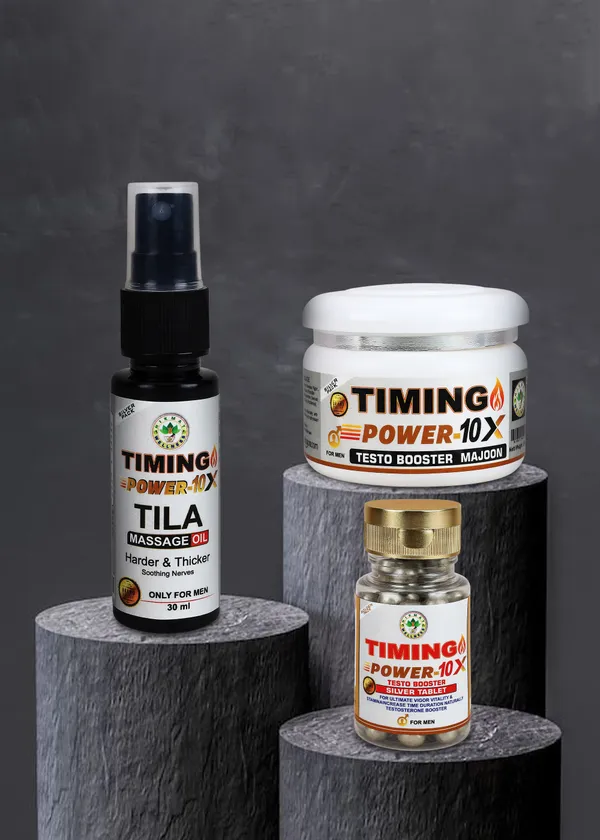 Timing_Power-10X_Tila_Massage_Oil_And_Majoon_Set_Pack_Of_3