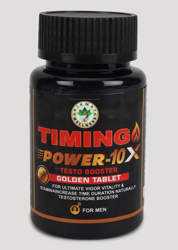 Timing_Power-10X_Testo_Booster_Golden_Tablets_for_Men