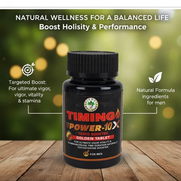 Timing_Power-10X_Testo_Booster_Golden_Tablets_for_Men
