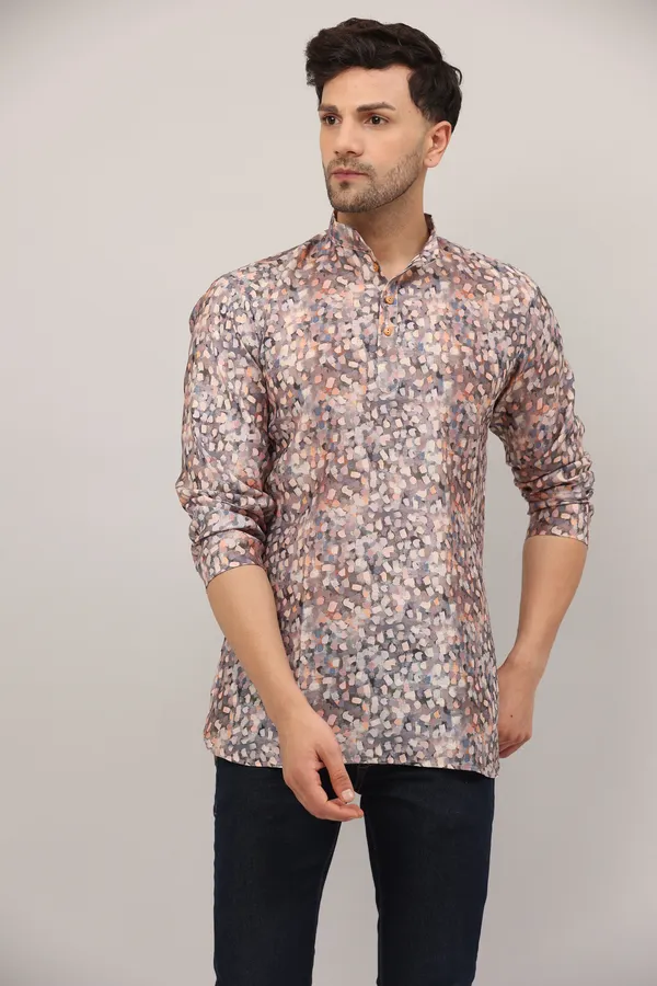 Dusty_Mauve_Short_Kurta