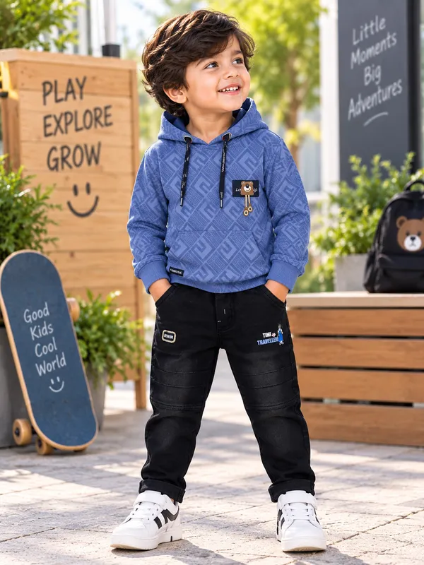 Boys_Blue_Printed_Hooded_Sweatshirt