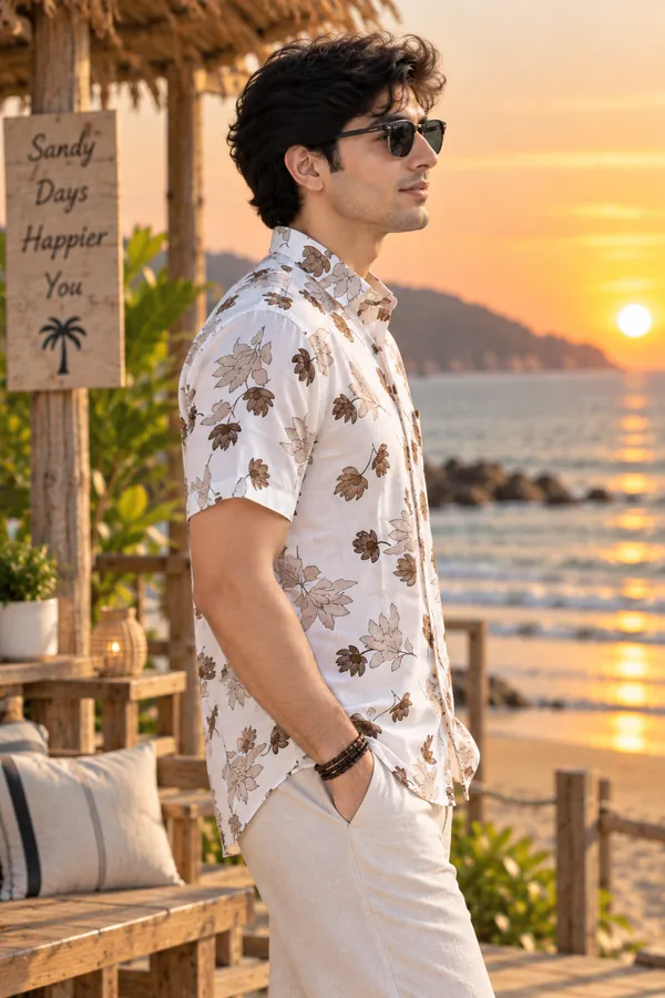 Men_White_&_Brown_Floral_Printed_Casual_Shirt