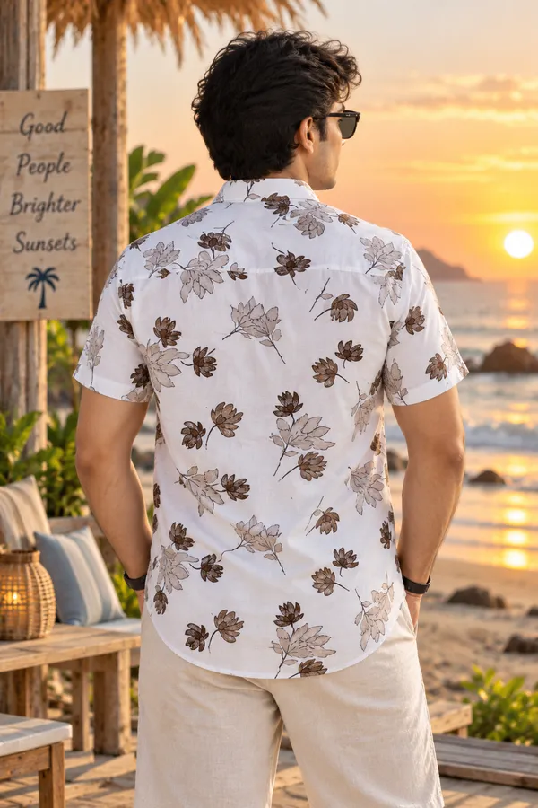 Men_White_&_Brown_Floral_Printed_Casual_Shirt
