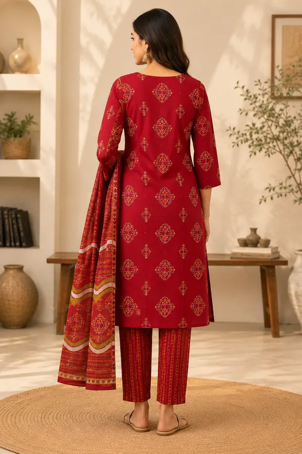 Women_Black_Multicolour_Printed_Kurta_Pant_Dupatta_Set