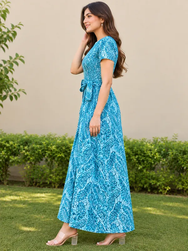 Aqua_Bloom_Wrap_Maxi_Dress