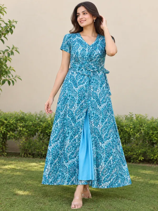 Aqua_Bloom_Wrap_Maxi_Dress
