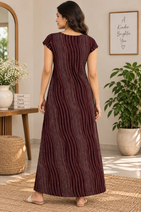Women_Wine_Wavy_Striped_Casual_Maxi_Dress