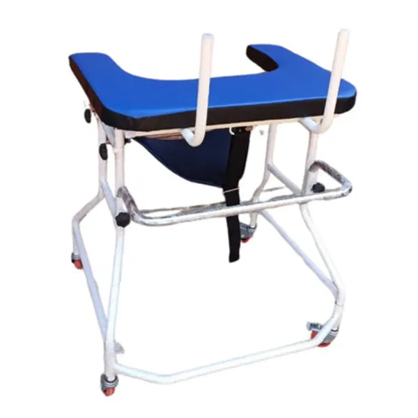 Posture_Walker_Height_adjustable_With_Armrest,_Handles,_Seat_And_4_Wheels_