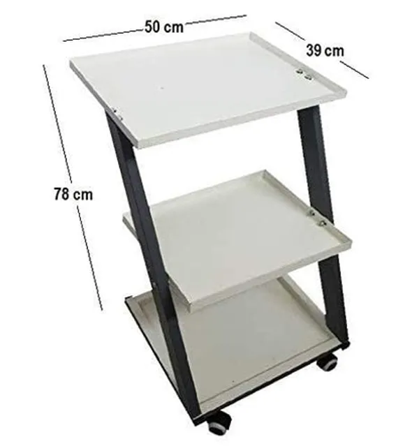 Z_Trolley_Mild_Steel_3-Shelf_For_Electrotherapy_Physiotherapy