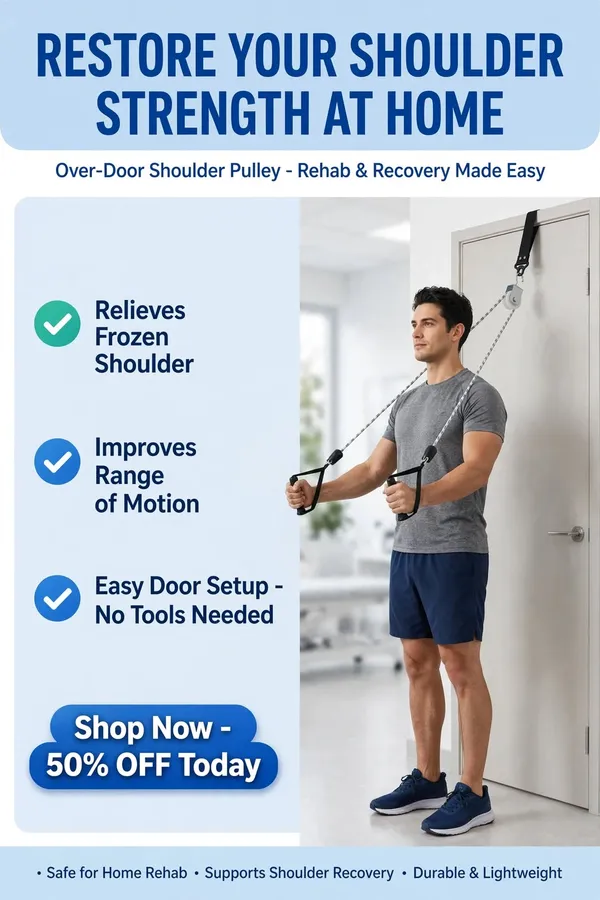 Overhead_Shoulder_Pulley_Hand_Equipment_Kit_For_Home_Gym_Exercise_and_Physical_Therapy_Multicolor_with_50_Ml_Devdoot_Pain_Massage_Oil
