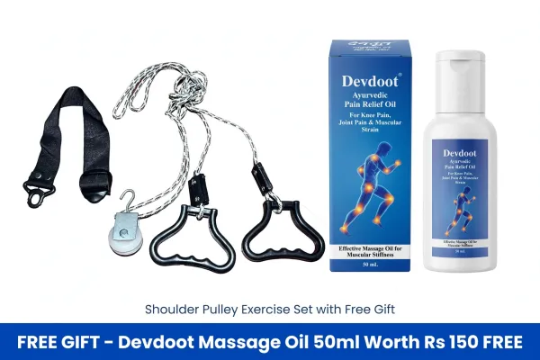 Overhead_Shoulder_Pulley_Hand_Equipment_Kit_For_Home_Gym_Exercise_and_Physical_Therapy_Multicolor_with_50_Ml_Devdoot_Pain_Massage_Oil