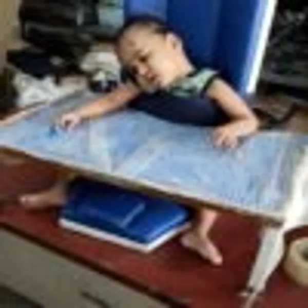 Metal_Cp_Corner_Chair_With_Activity_Table_&_Headrest_For_Children