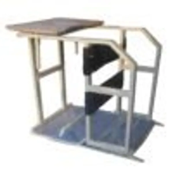 Mild_Steel_Adult_Cp_Standing_Frame_With_Height-Adjustable_Activity_Table