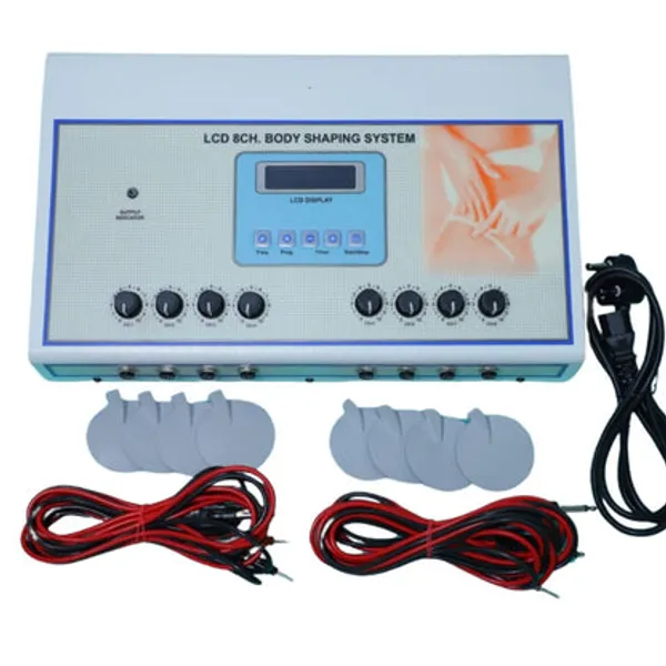 8-Channel_Lcd_Body_Slimming_Machine_With_10_Modes