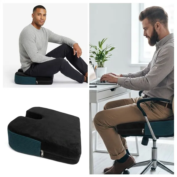 Gel_Foam_U-Shape_Coccyx_Support_Seat_Cushion_17X15_Inch