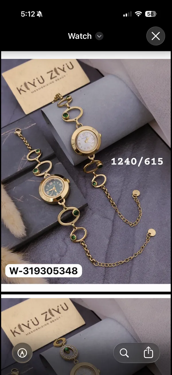 Gold_Tone_Green_Stone_Analog_Bracelet_Watch_for_Women