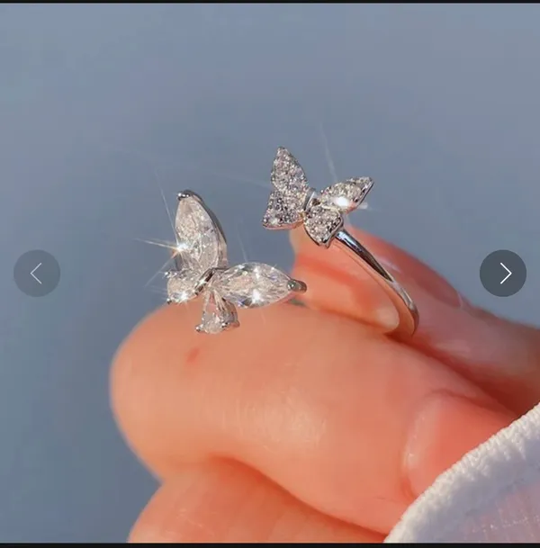 Silver-Tone_Butterfly_Adjustable_Ring_for_Women