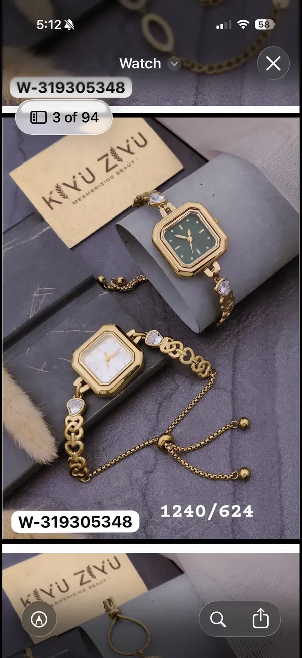 Gold_Tone_Square_Chain_Strap_Watch_for_Women