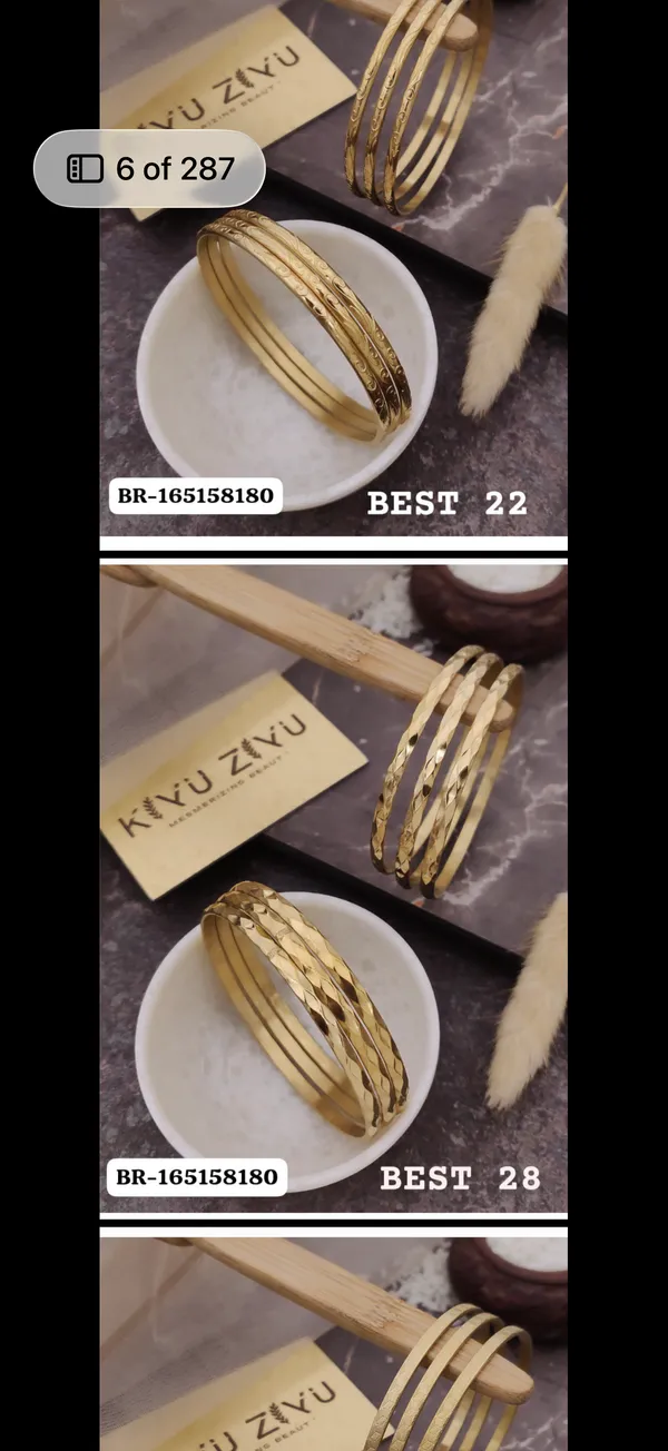 Gold_Tone_Textured_Bangle_Set_for_Women