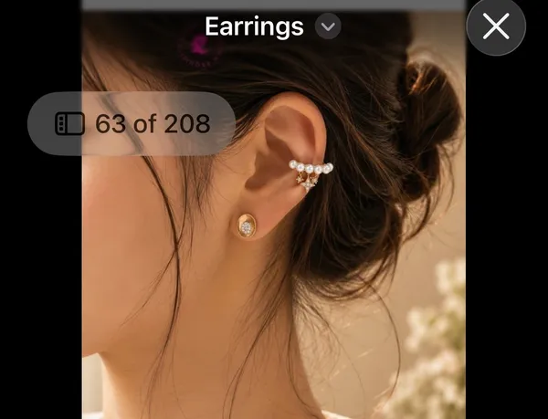White_Pearl_Gold_Tone_Ear_Cuff_Earrings_for_Women