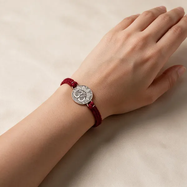 Red_Thread_Om_Rakhi_For_Brother
