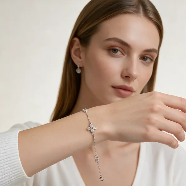 Silver_925_Floral_Bracelet_For_Women