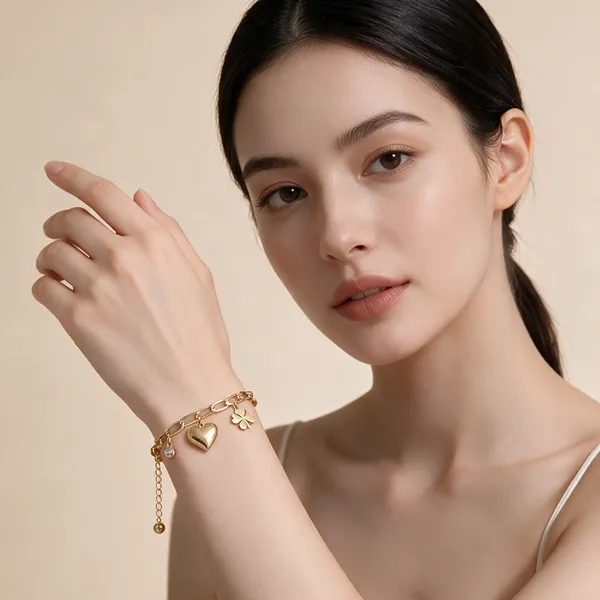 Gold_Tone_Charm_Bracelet_For_Women