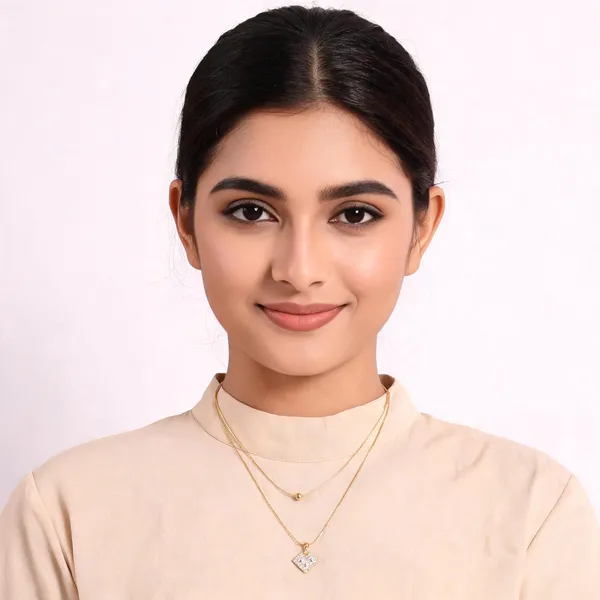Gold_Tone_Layered_Pendant_Necklace_For_Women