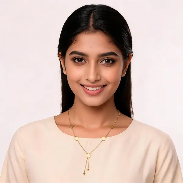 Gold_Tone_Chain_Pendant_Necklace_For_Women
