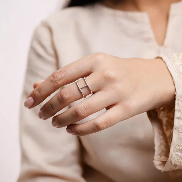Silver_Tone_Geometric_Statement_925_Silver_Ring