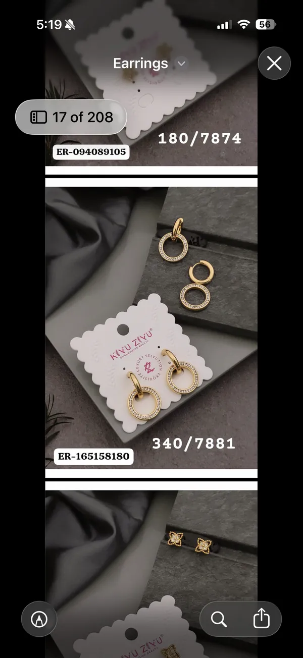 Gold_Tone_Stone_Hoop_Earrings_for_Women