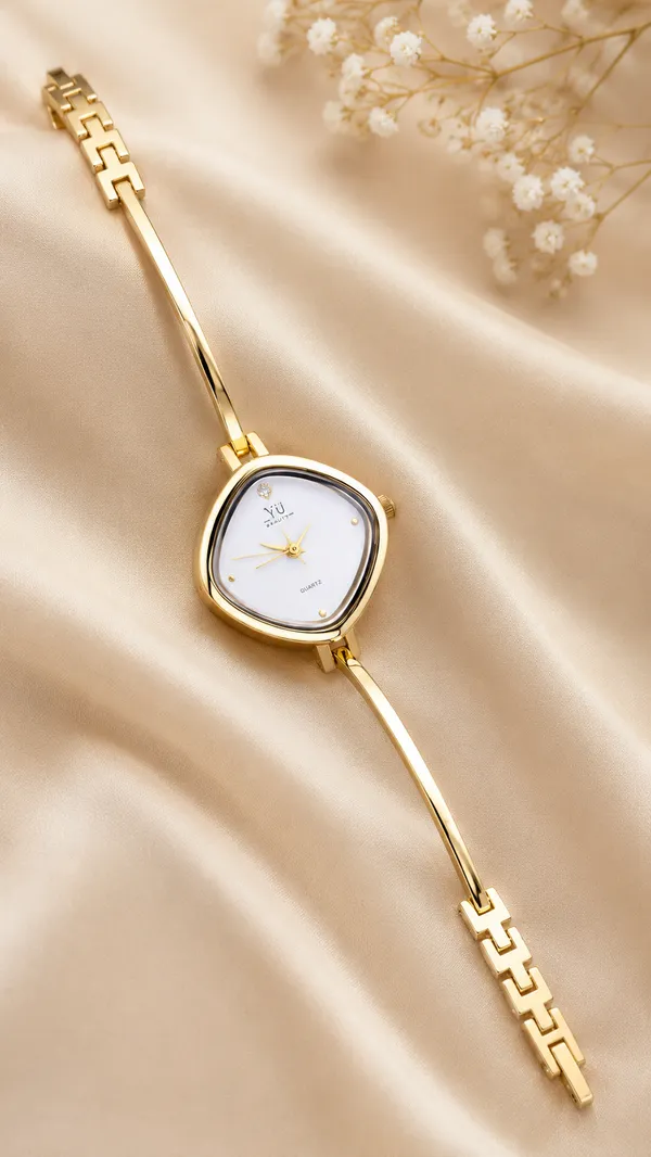 Gold_Tone_Metal_Analog_Watch_For_Women