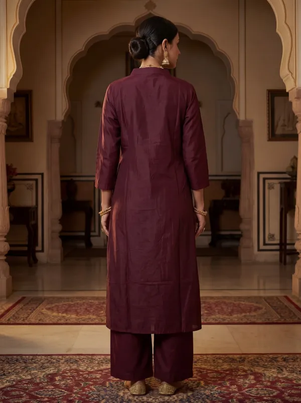 Purple_Viscose_Rayon_Embroidered_Straight_Kurta_Set_For_Women