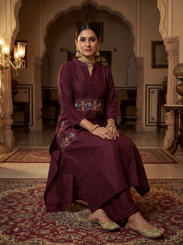 Purple_Viscose_Rayon_Embroidered_Straight_Kurta_Set_For_Women