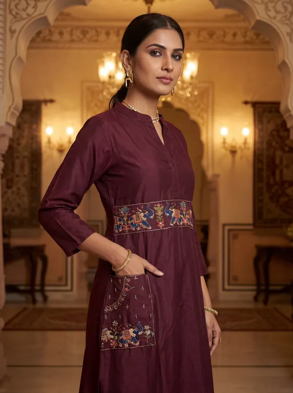 Purple_Viscose_Rayon_Embroidered_Straight_Kurta_Set_For_Women