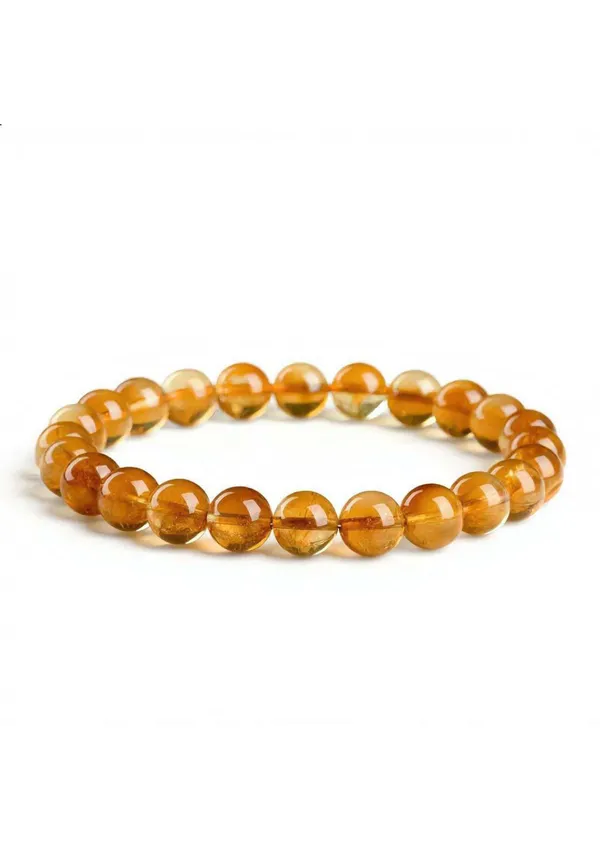 Citrine_Beaded_Bracelet