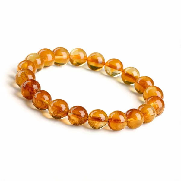 Citrine_Beaded_Bracelet