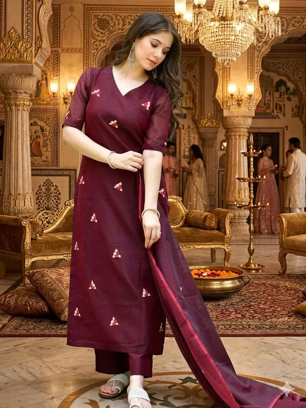 DD's_creation_Women_Kurti_Pant_Attached_Dupatta_Set_()