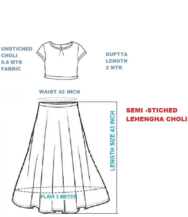 Aatvi_Embellished_Semi_Stitched_Lehenga_Choli_(Red)
