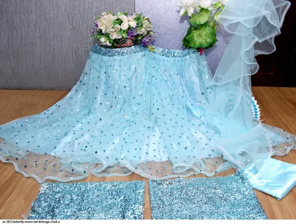 Mert_India_Embellished_Semi_Stitched_Lehenga_Choli_Light_Blue