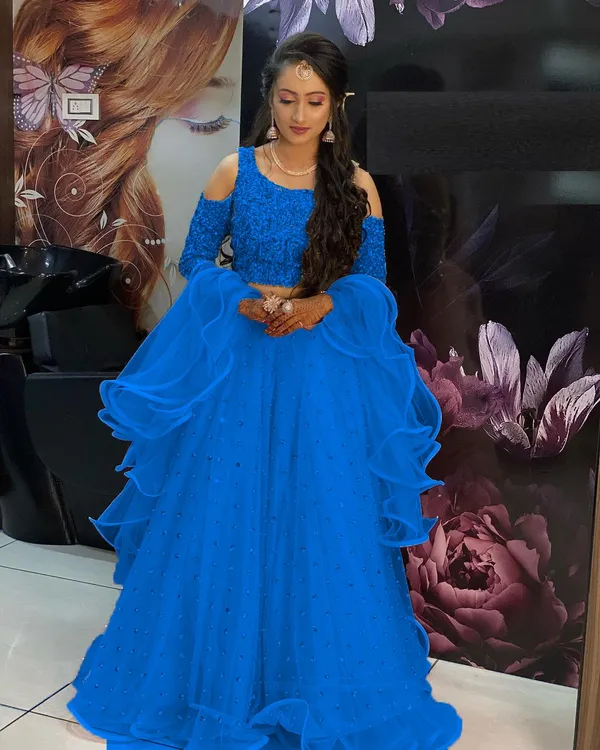 Mert_India_Embellished_Semi_Stitched_Lehenga_Choli_Dark_Blue