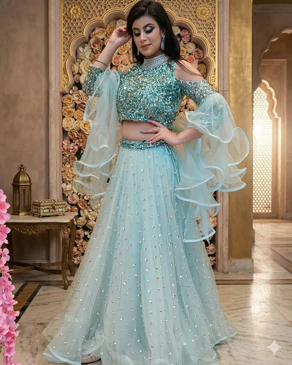 DD's_creation_Embellished_Semi_Stitched_Lehenga_Choli_(Light_Blue)