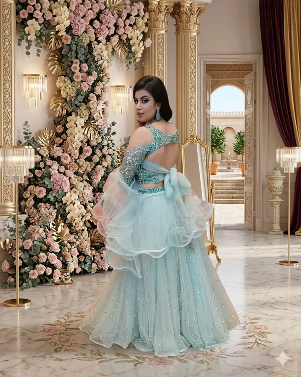 DD's_creation_Embellished_Semi_Stitched_Lehenga_Choli_(Light_Blue)