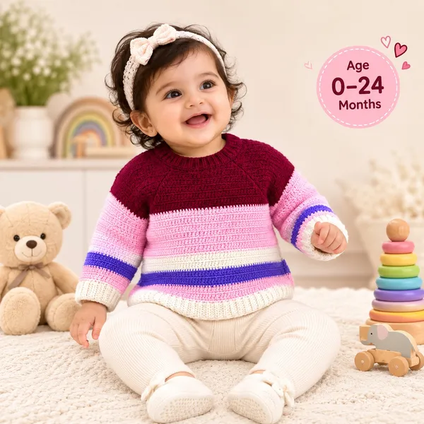 Teddytot_Handmade_Cardigan_Multicolor_Stripes