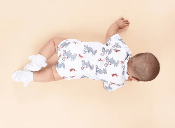 Teddytot_Interlock_Elephant_Pattern_Digital_Print_Organic_Cotton_Onesie
